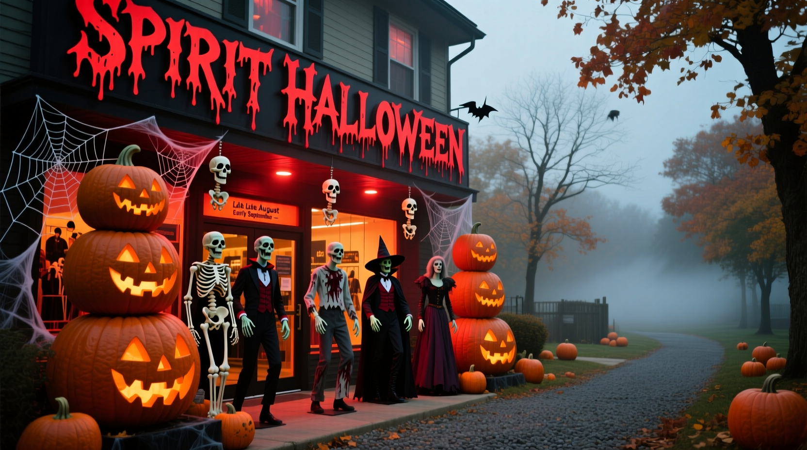 when does spirit christmas open