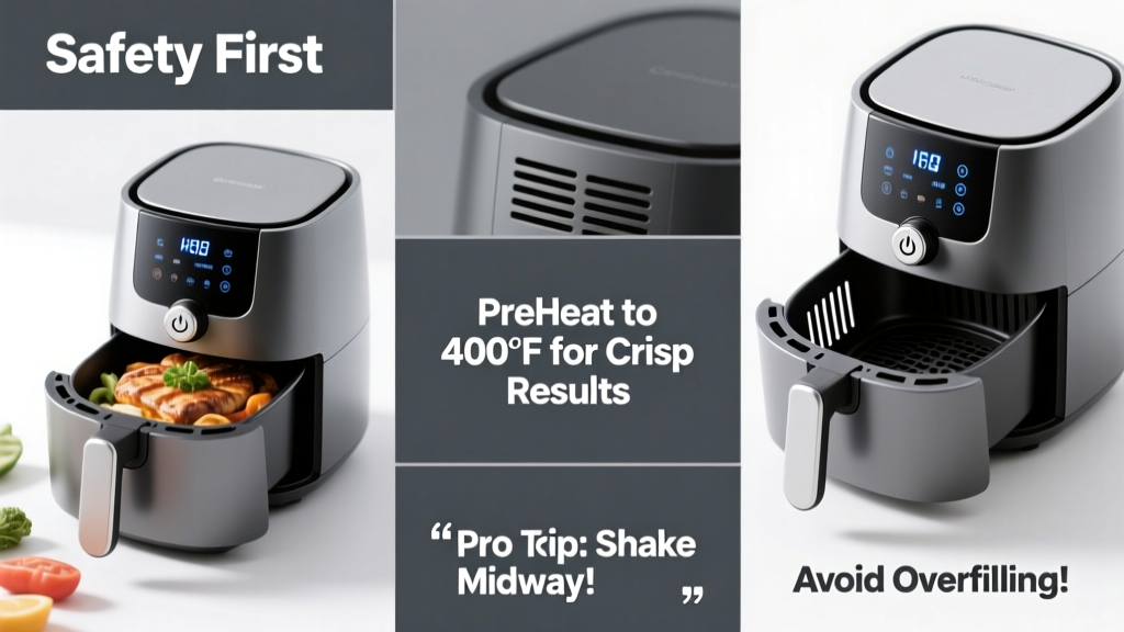 Air Fryer Cheat Sheet: Safety, Settings & Smart Tips