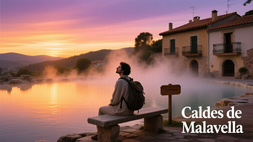 Caldes de Malavella and the Best Sunset of My Life