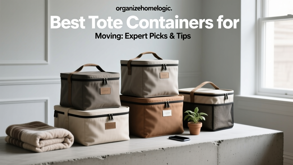 Best Moving Totes: Durable, Stackable & Kid-Safe