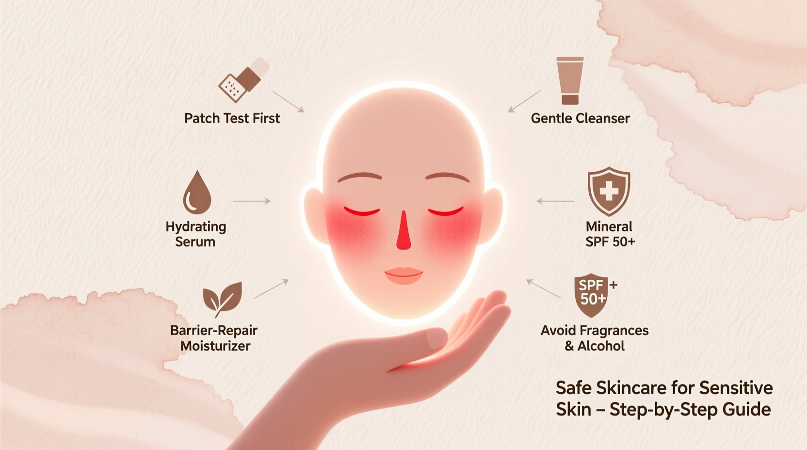 how to create a skincare routine for sensitive skin safely