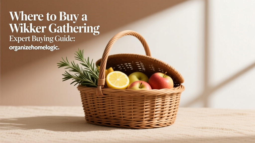 Where to Buy a Wicker Gathering Basket: Expert Buying Guide