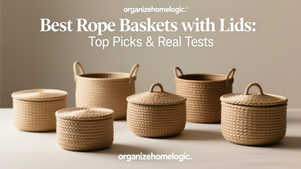 Best Rope Baskets with Lids: Top Picks & Real Tests