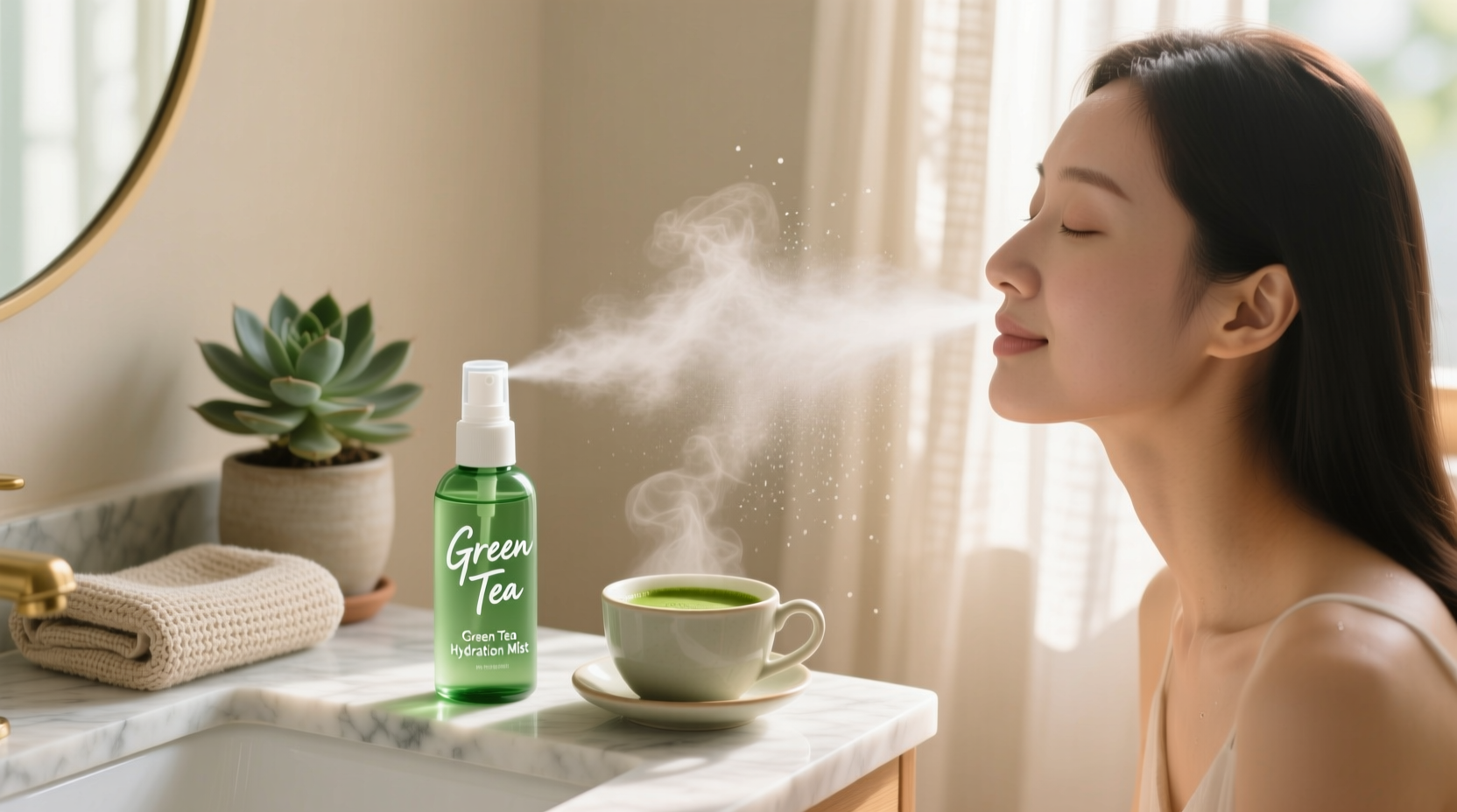 is green tea face mist worth adding to your morning routine