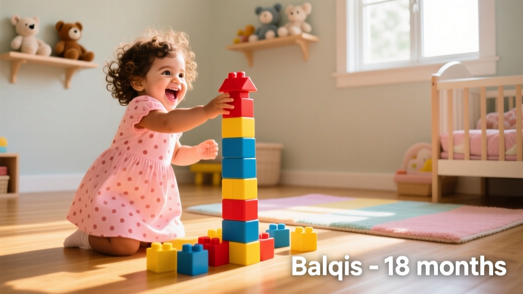 Balqis: Understanding Temperament, Development, and Support Strategies for Toddlers Aged 24–36 Months