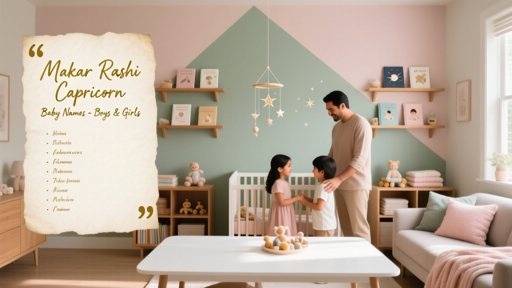 Makar Rashi (Capricorn) Baby Names for Boys and Girls: Meaning, Astrological Significance & Practical Naming Tips