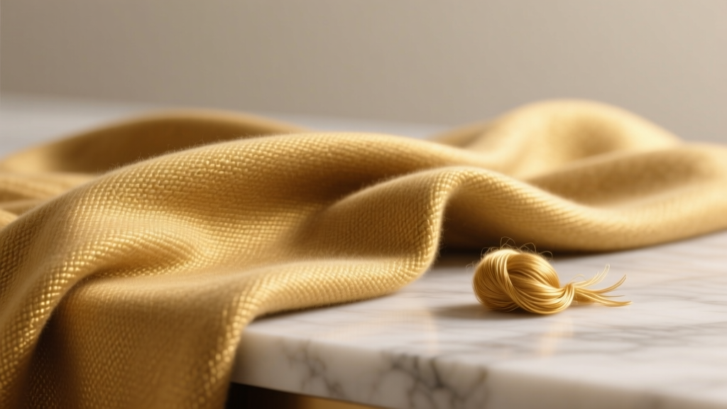 Gold Wool Fabric: Luxury, Performance & Care Guide