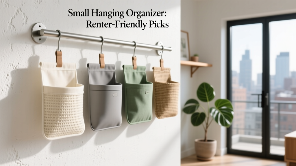 Small Hanging Organizer: Renter-Friendly Picks
