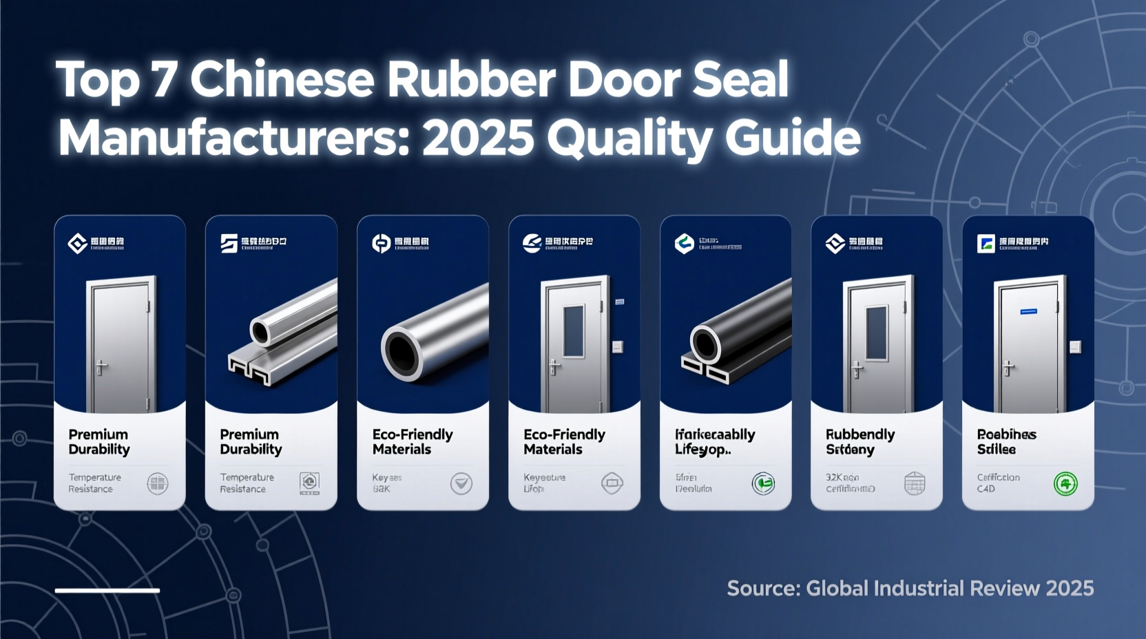 china top rubber door seal