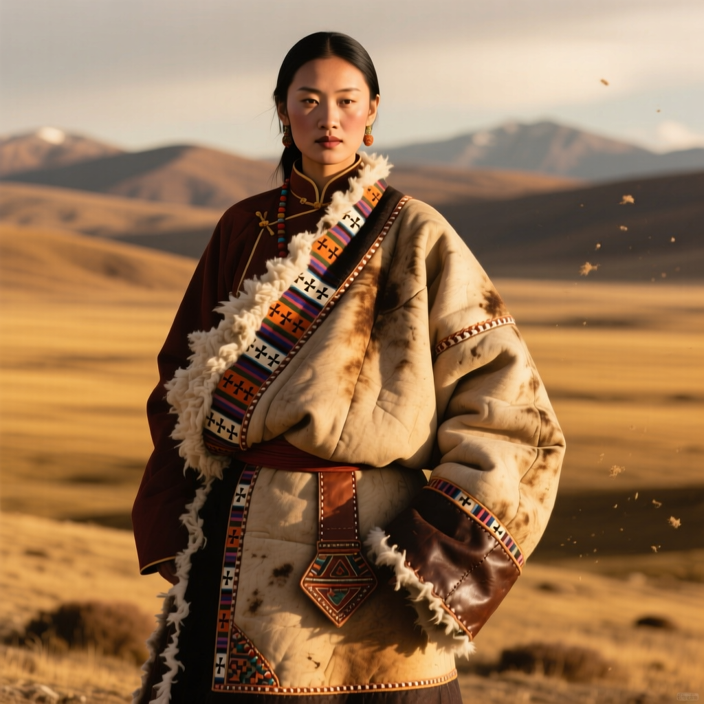 The Tibetan Chuba: Heritage of the Nomadic Sheepskin Robe