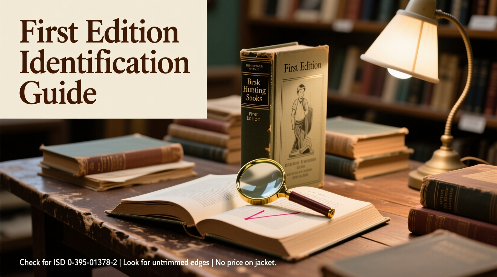 identifying first edition books guide for thrift store hunters