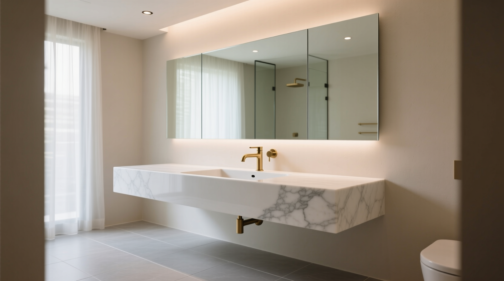 floating sink trend