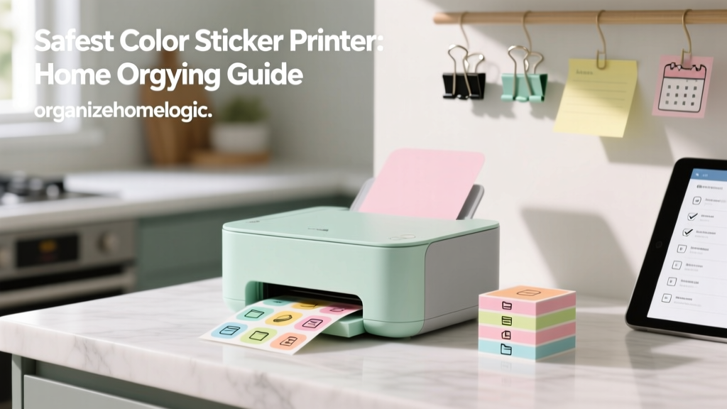 Safest Color Sticker Printer: Home Org Buying Guide