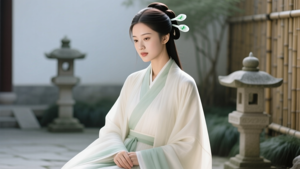 The Complete Hanfu Ensemble: Jade Hair Accessories Guide