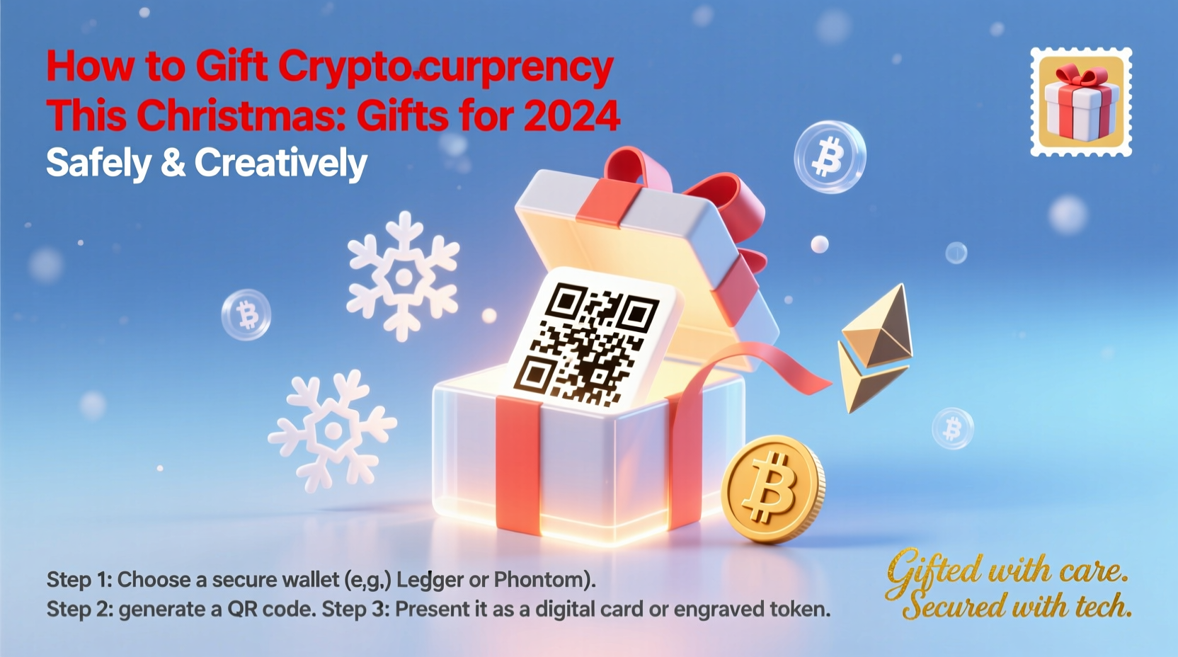 How To Gift Cryptocurrency As A Christmas Present Safely And Creatively