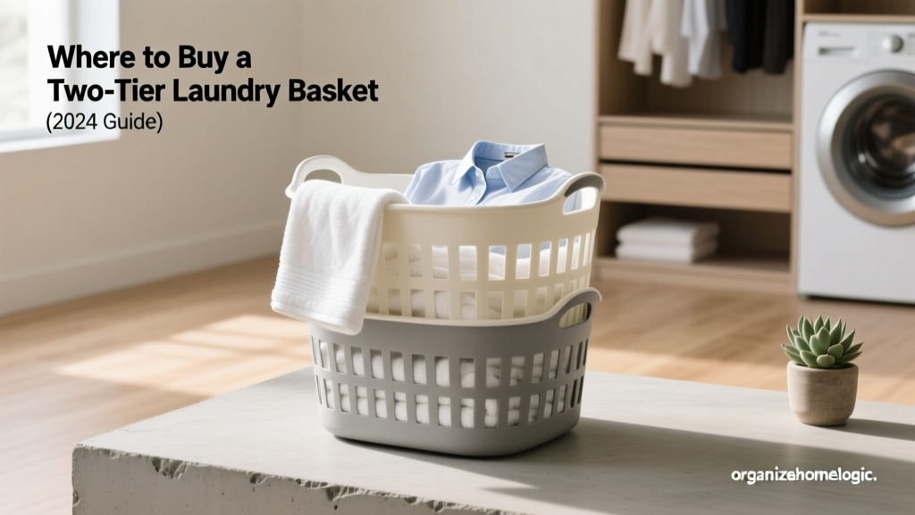 Where to Buy a Two Tier Laundry Basket (2024 Guide)