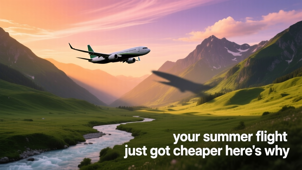 Your Summer Flight Just Got Cheaper: Here’s Why
