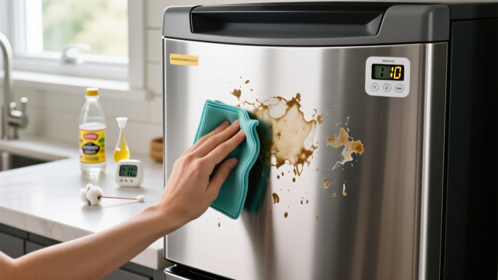 Tested: How to Get Sticker Residue Out of Ice Maker Fast