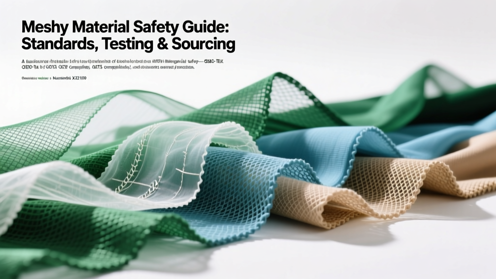 Meshy Material Safety Guide: Standards, Testing & Sourcing
