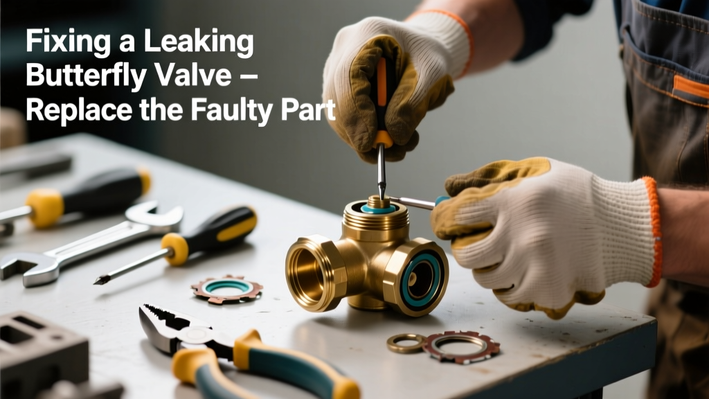 Fixing a Leaking Butterfly Valve: Replace the Faulty Part