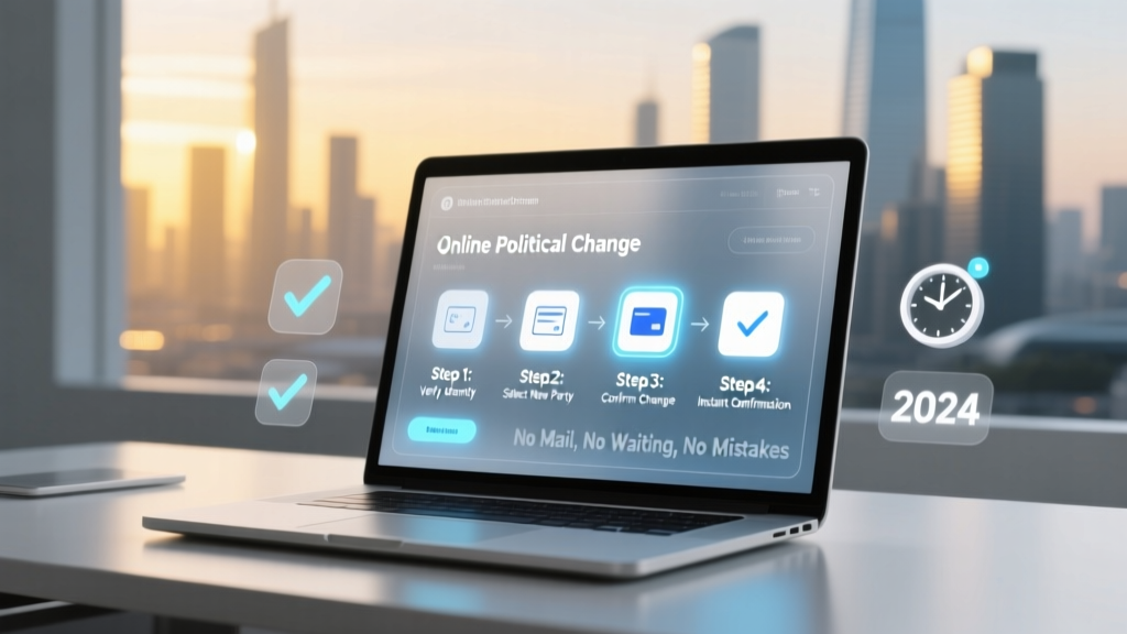 Change Political Party Online (2026 Guide)