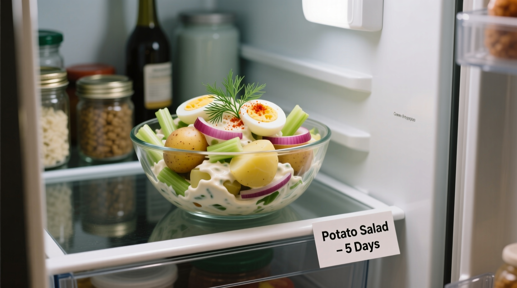 How Long Does Potato Salad Keep in Fridge: 3-5 Days Safely