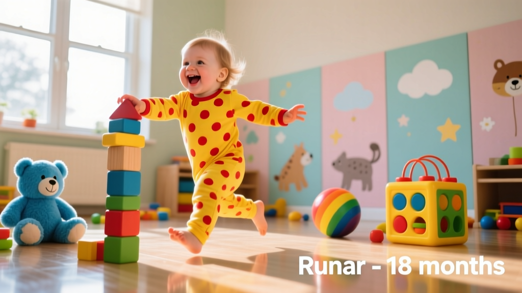 Runar: Understanding the Developmental Significance of Running in Toddlers Ages 12–36 Months