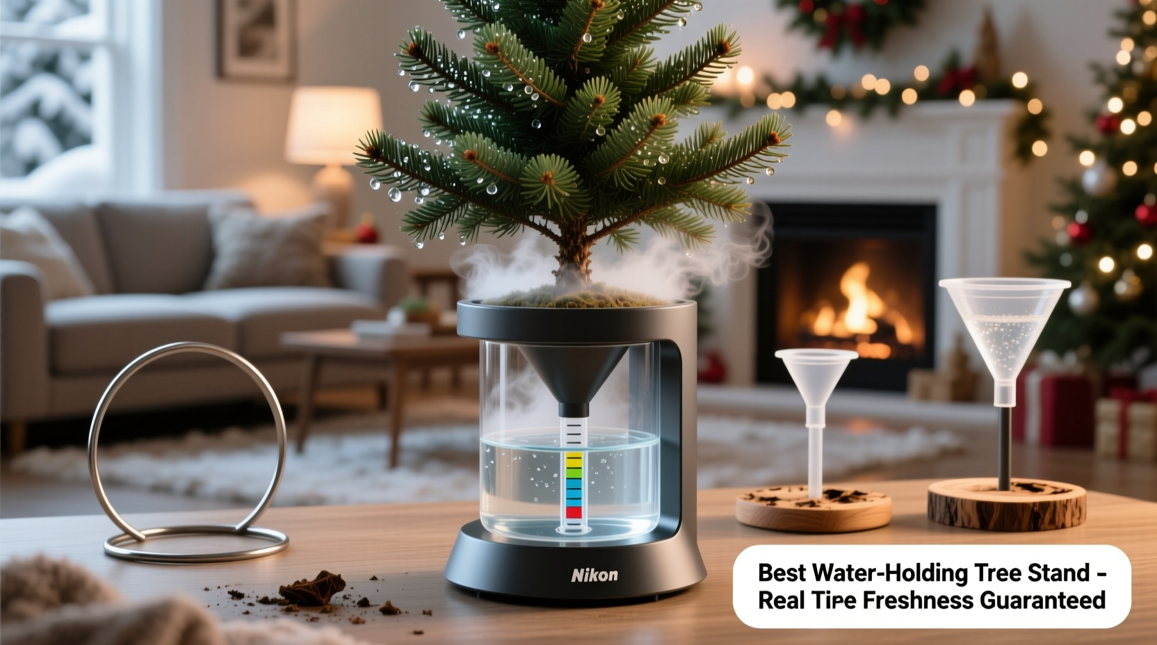 Which Christmas Tree Stand Holds Water Best For Real Tree Freshness, image size:1664x928