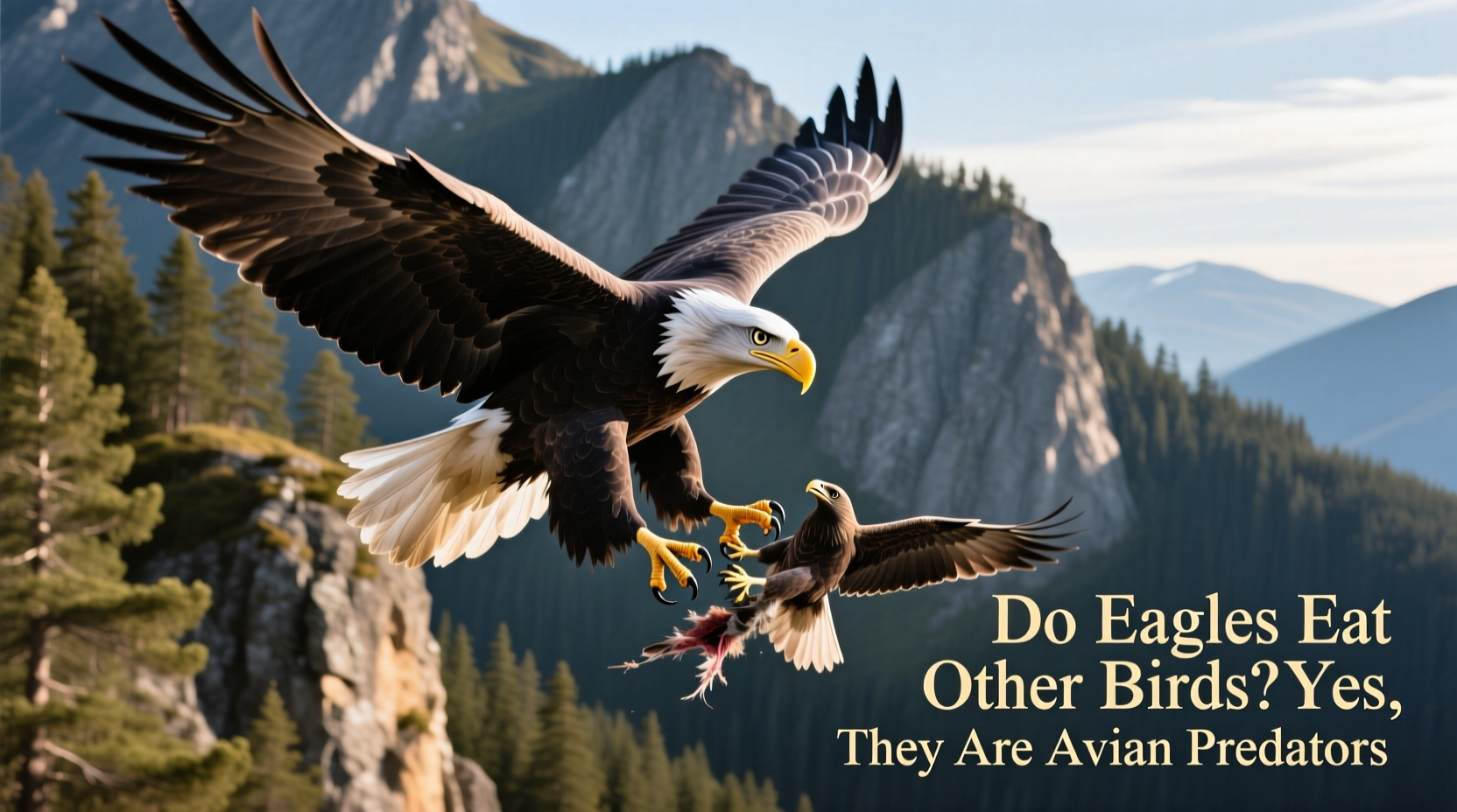 do eagles eat other birds