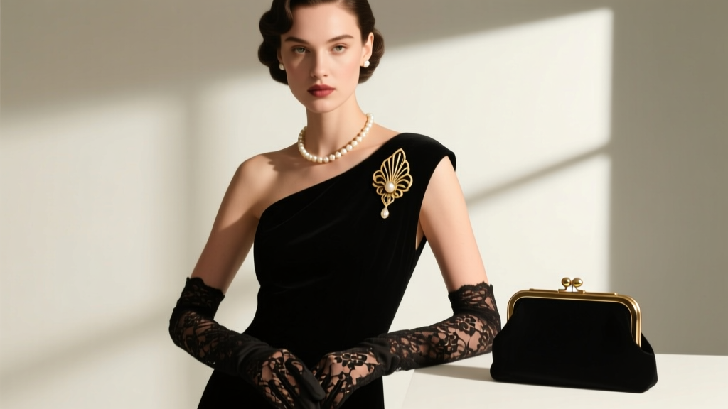 Vintage Accessories for a Little Black Dress: Style Guide