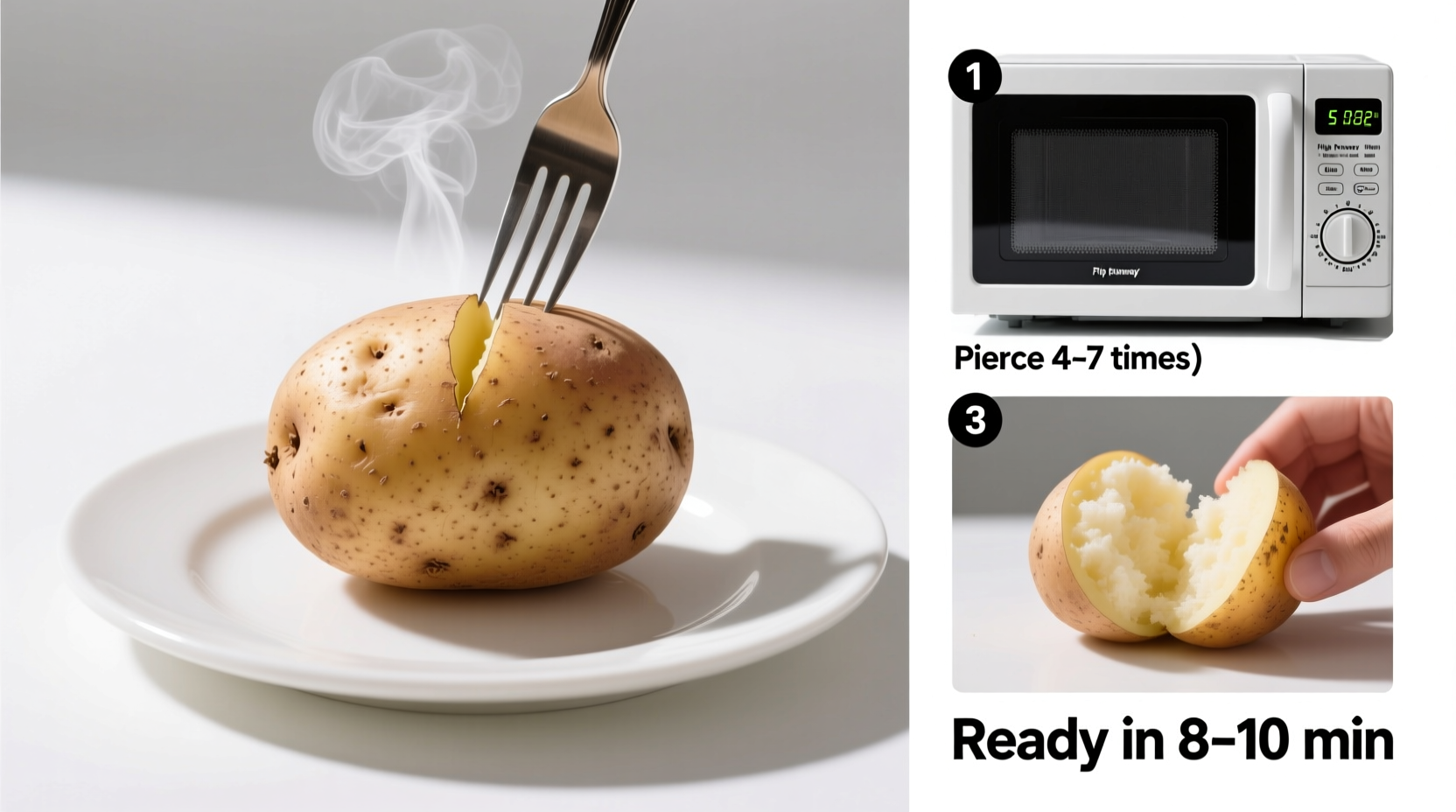 How to Microwave Potato: Fast, Safe & Perfect Every Time