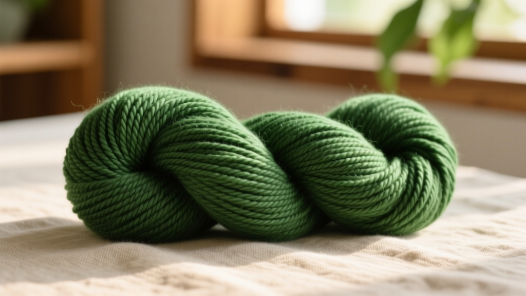 Green Crochet Yarn: Sustainable, Strong & Designer-Ready
