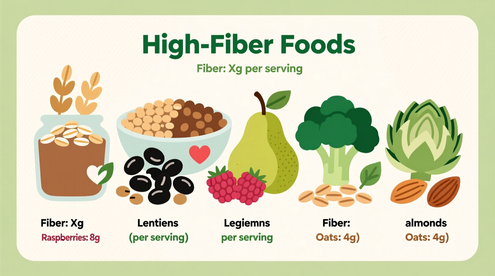 what is good fiber food