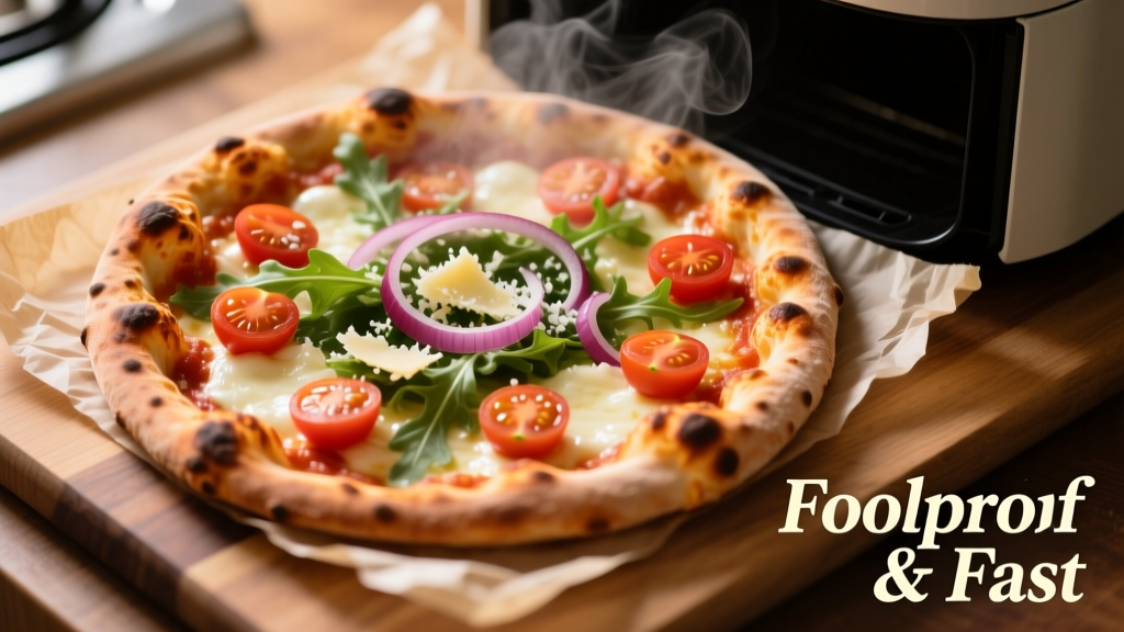 Thin Crust Pizza in Air Fryer: Crispy, Fast & Foolproof