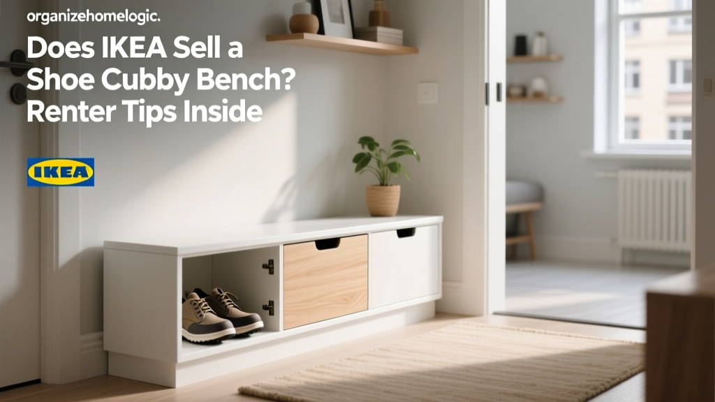 Does IKEA Sell a Shoe Cubby Bench? Renter Tips Inside