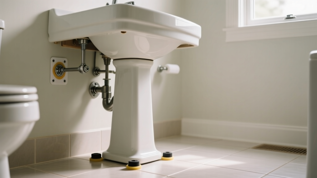 How to Prevent Pedestal Sink Wobbling in Bathrooms