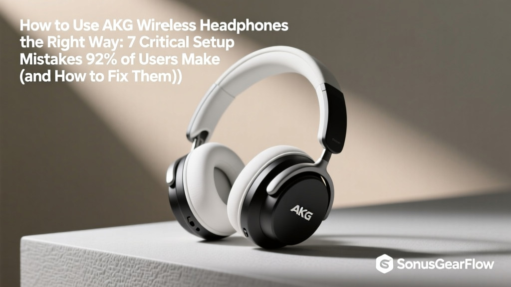 AKG Wireless Headphones Setup Guide (2026)