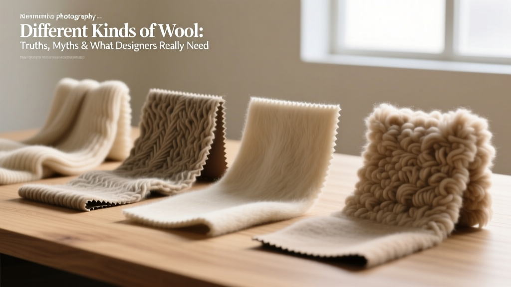 Different Kinds of Wool: Truths, Myths & What Designers Really Need