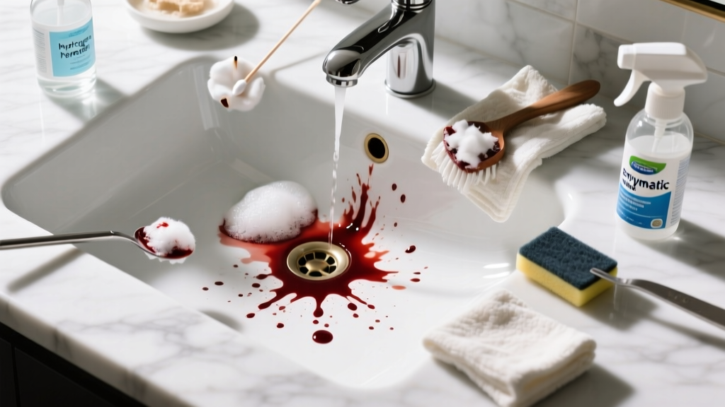 How to Get Blood Out of Sink: 5 Proven Methods (2026)