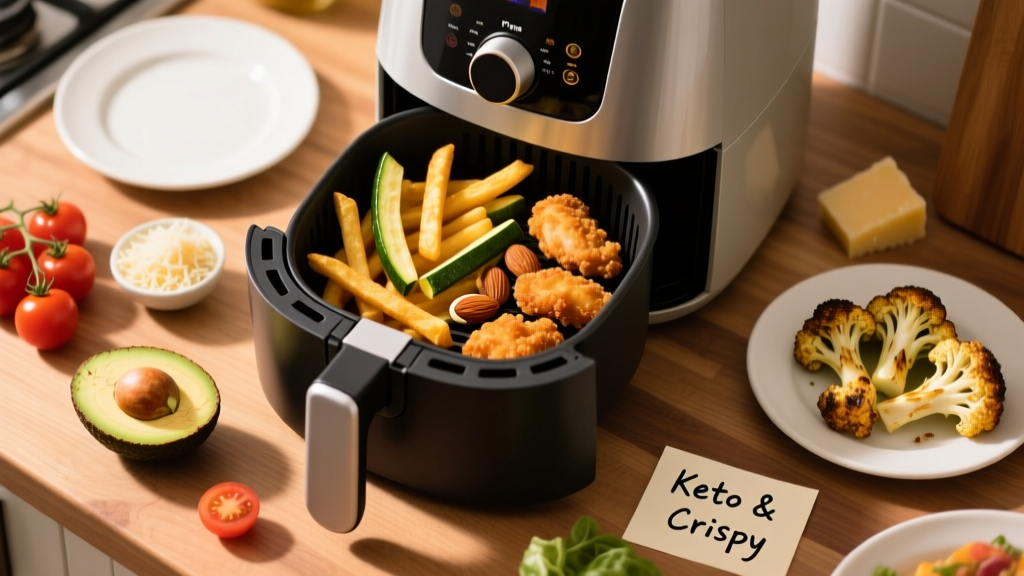Keto Air Fryer Meals: Crispy, Low-Carb & Oil-Light