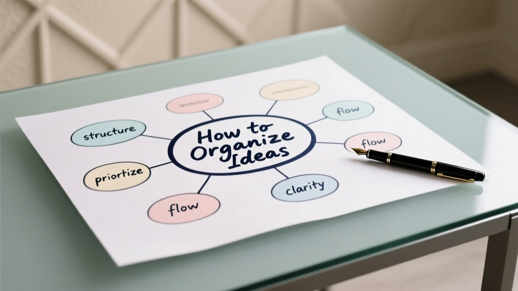 How To Organize Ideas: A Practical, Evidence-Based System for Clarity and Execution