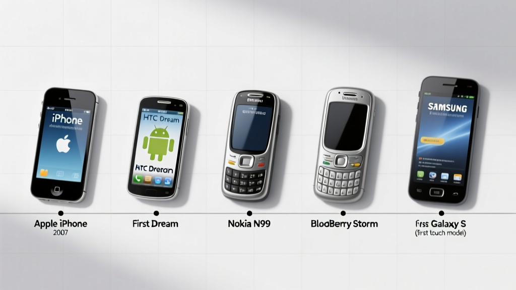 Early Touchscreen Phones: 1984-2007 Timeline