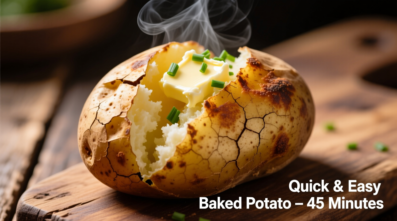 Quick Baked Potato in Oven: 45-Minute Perfect Method