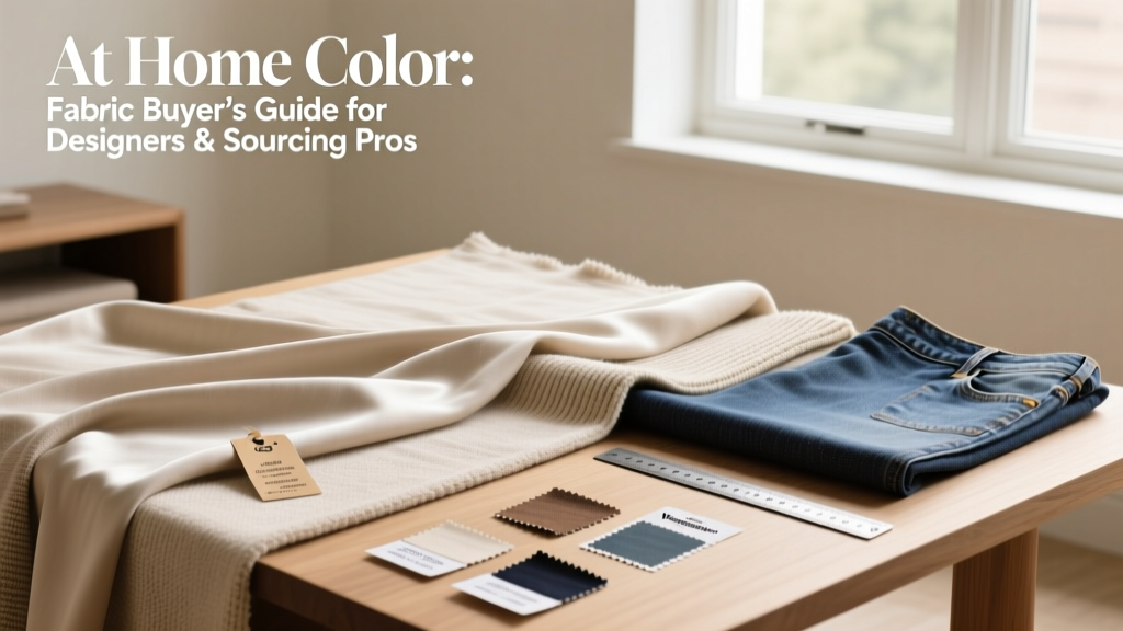 At Home Color: Fabric Buyer’s Guide for Designers & Sourcing Pros