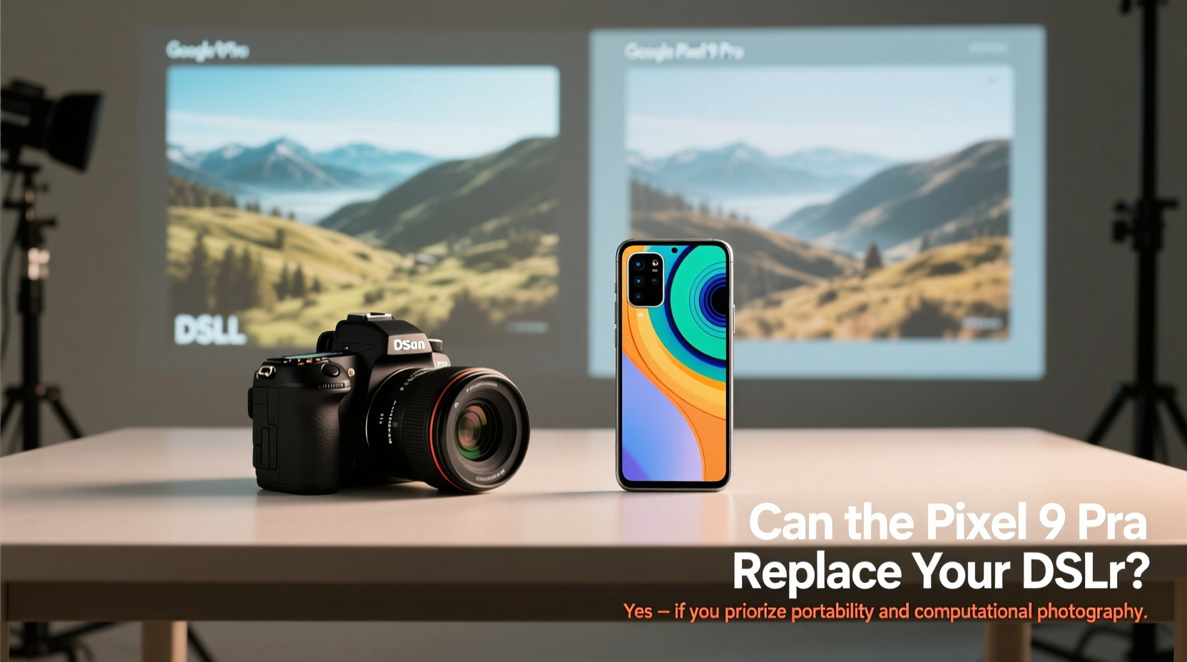 is the new google pixel 9 pro camera good enough to ditch your dslr