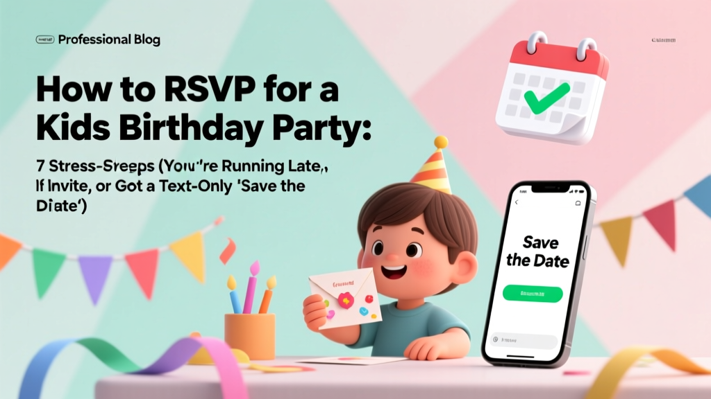 How to RSVP for a Kids Birthday Party (2026)