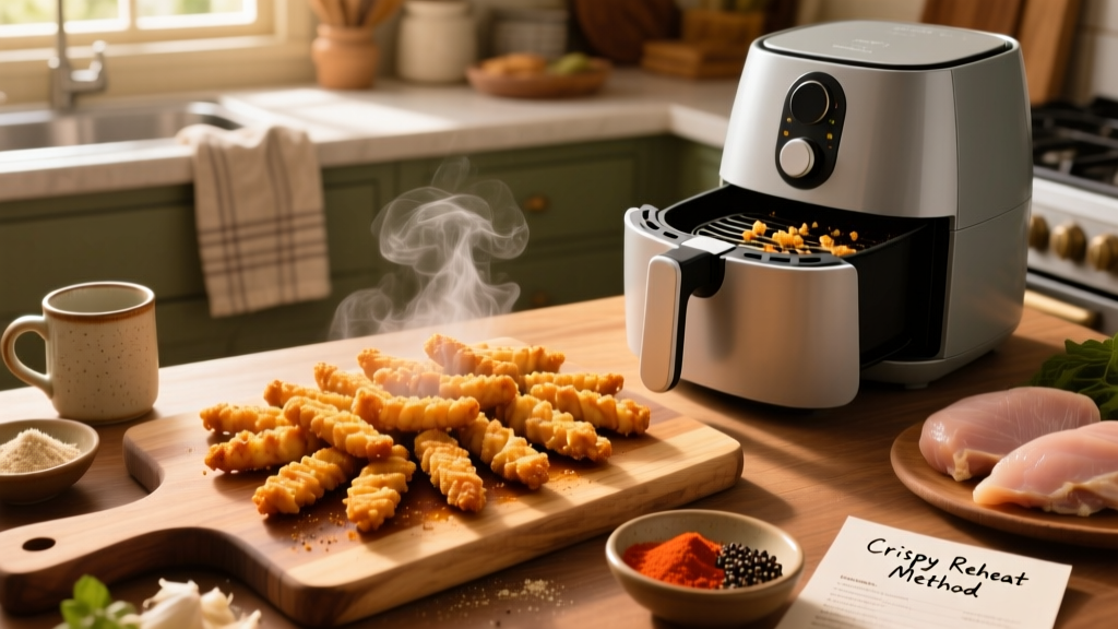 Air Fryer Chicken Strips: Crispy Reheating Guide