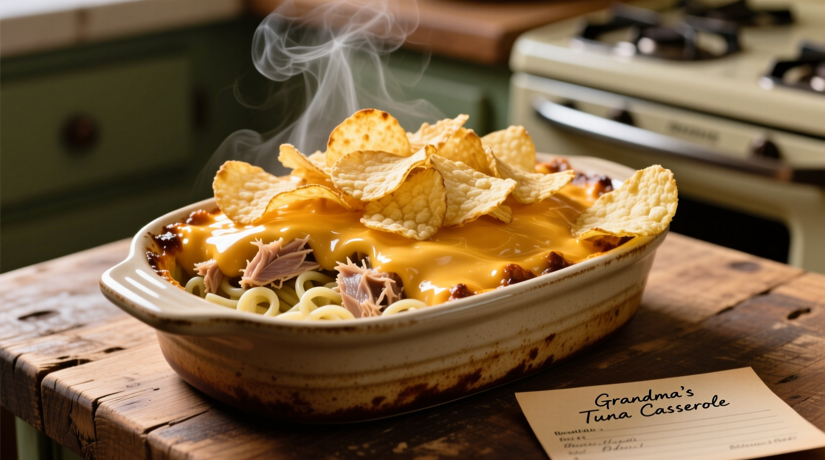 Crispy Tuna Casserole with Potato Chips Recipe & Tips