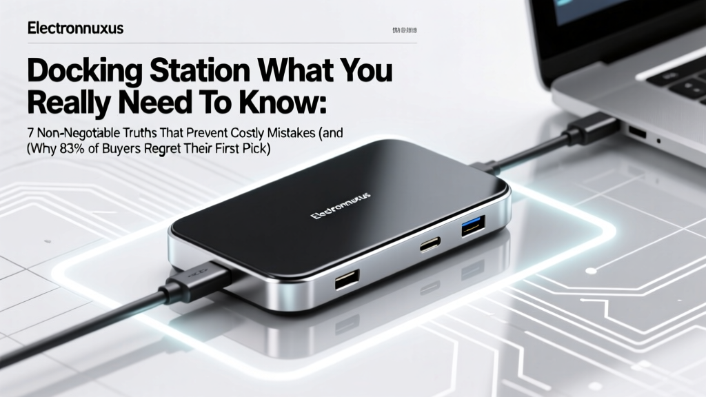 Docking Station What You Really Need To Know: 7 Non-Negotiable Truths That Prevent Costly Mistakes (and Why 83% of Buyers Regret Their First Pick)