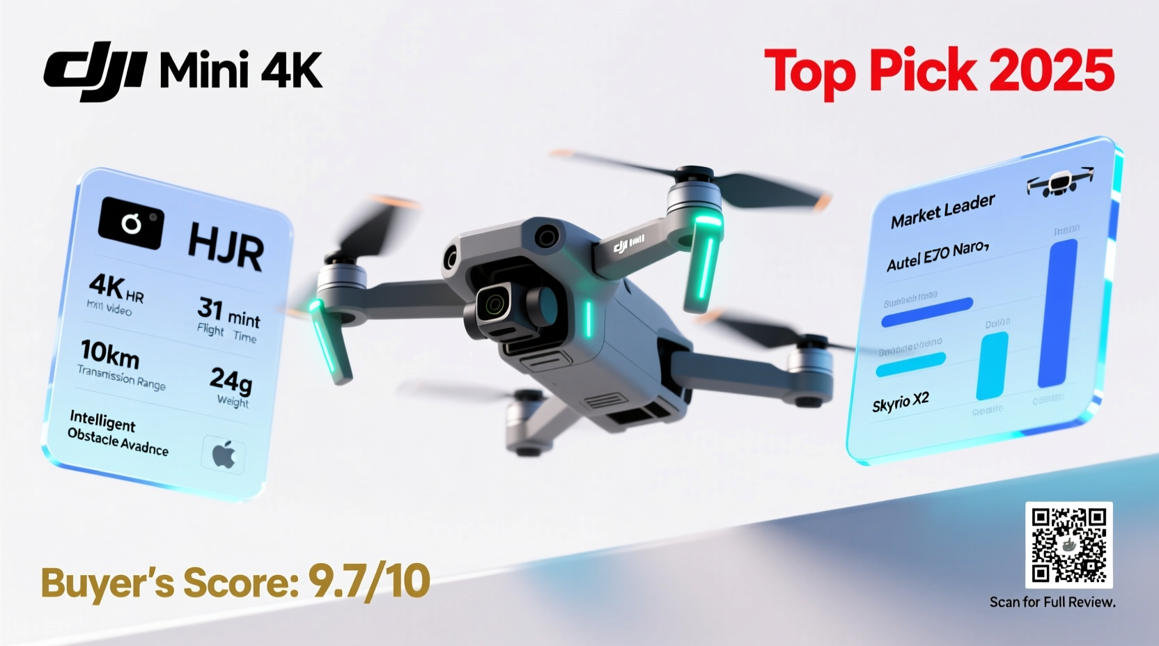 best selling dji mini 4k drone
